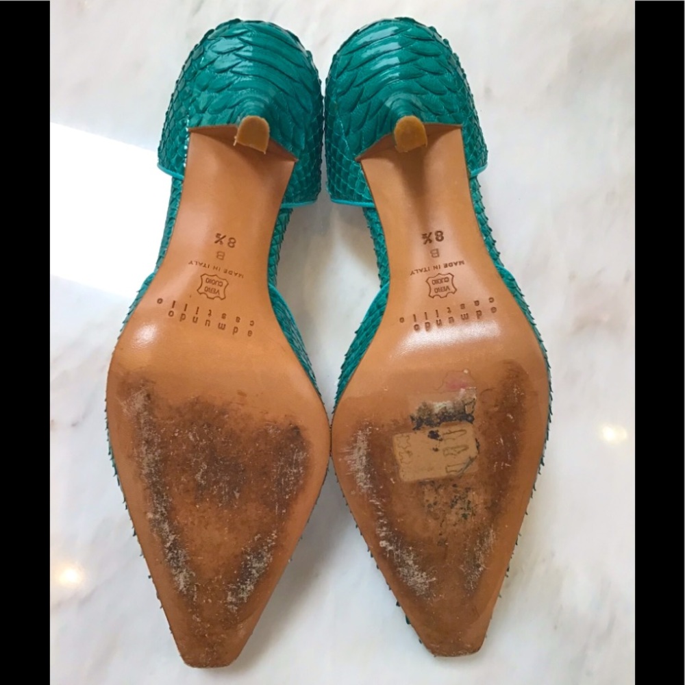 Edmundo Castillo Python Pumps - Picture 8 of 9